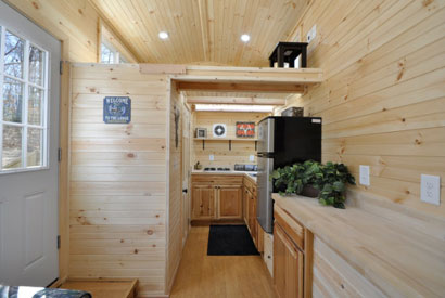 Shipping Container Cabin Interior