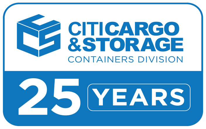 25 years container division logo