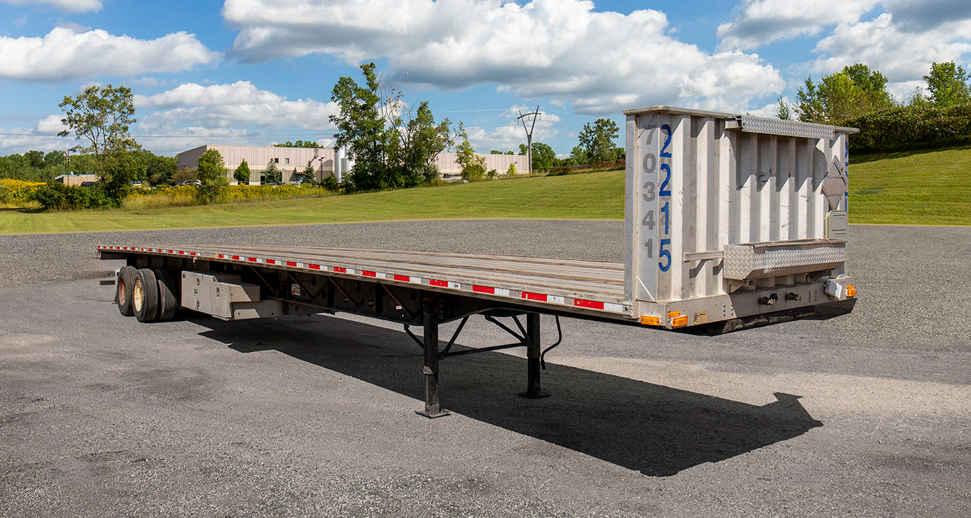 flatbed trailer