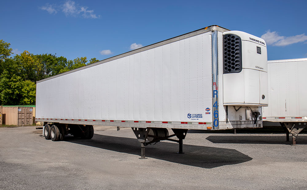 refrigerated semi trailer