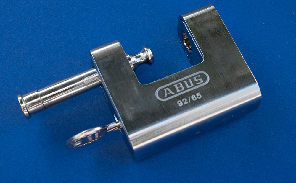 abus storage container lock