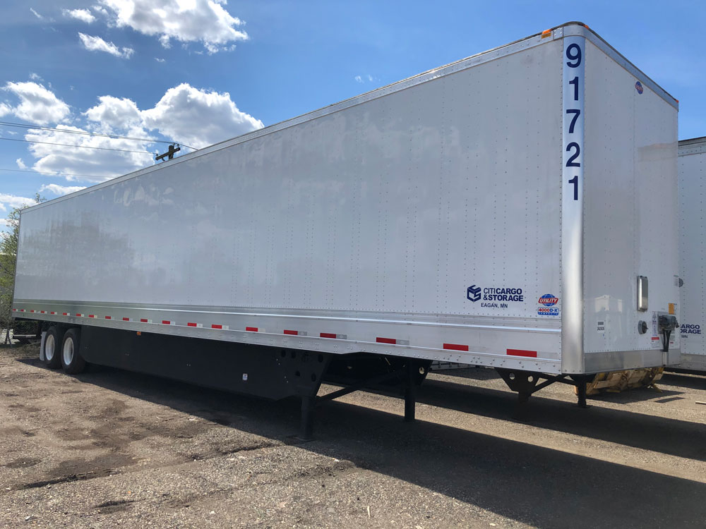 new 2021 53 foot trailer exterior